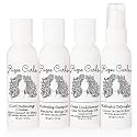 Rizos Curls 4-Step Travel Kit for Curly Hair: Curl Defining Cream, Shampoo, Conditioner, Refresh & Detangle (2 fl oz each)