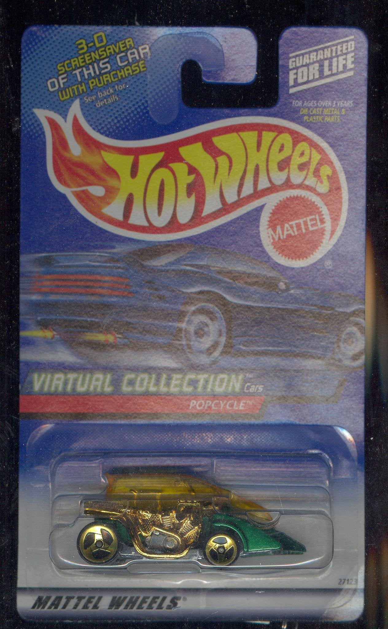 Hot Wheels 2000-157 Popcycle Virtual Collection 1:64 Scale