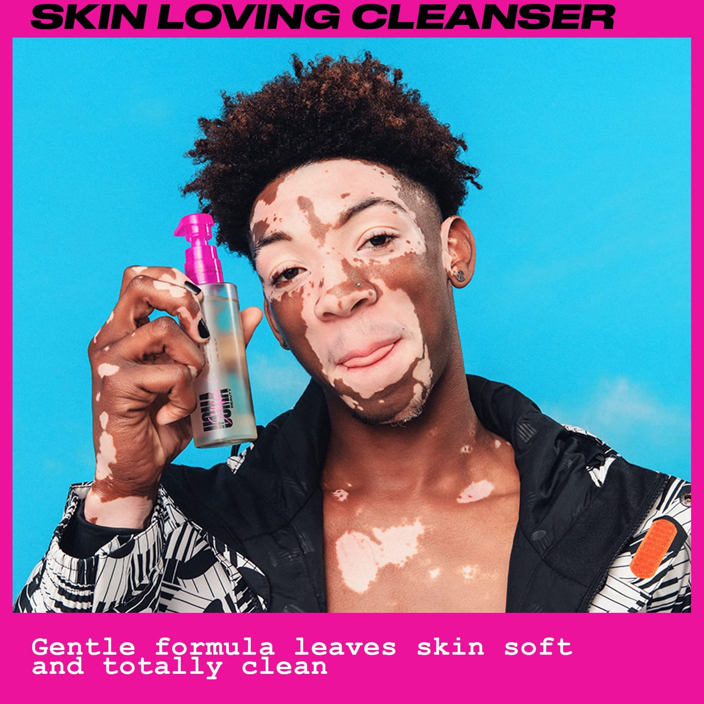 UOMA Cleansing Oil by Sharon C - Go Awf Au Naturel Cleansing Oil. Face Wash & Make Up Remover for All Skin Types, Hydrating Oil Cleanser with Natural