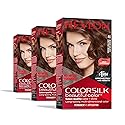 Revlon Colorsilk Beautiful Color Permanent Hair Color, (OLD VERSION) 46 Medium Golden Chestnut Brown (Pack of 3)