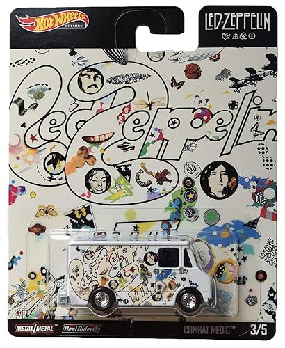 Hot Wheels Led Zeppelin Combat Medic Die-Cast Car #3/5