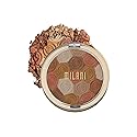 Milani Illuminating Face Powder - Amber Nectar (0.35 Ounce) Cruelty-Free Highlighter, Blush & Bronzer in One Compact to Shape, Contour & Highlight