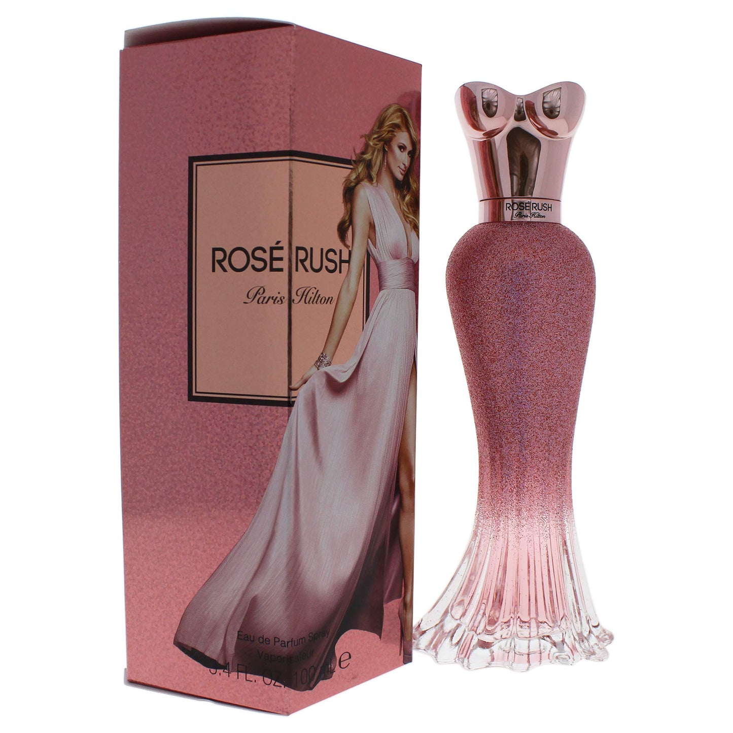 Paris Hilton Rose Rush Eau de Parfum Spray Perfume for Women | Floral and Fruity Fragrance | Notes of Papaya, Peony, Cedar, and White Musk | Feminine