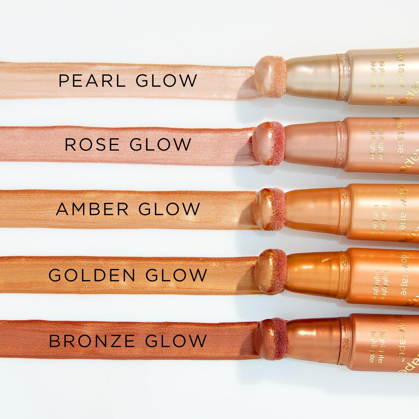 tarte glow tape highlighter - Illuminating Makeup with Lightweight Buildable Mineral Pigments & Shea Butter, Vegan & Cruelty-Free, full size, pearl