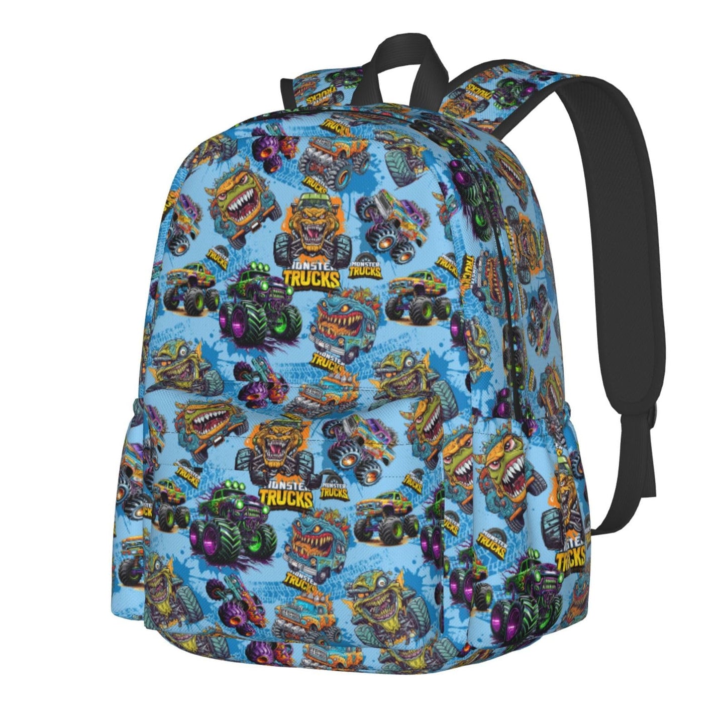 Graetvik monster truck Backpacks, Laptop Backpacks Hiking Backpacks, Outdoor Lightweight Backpack.