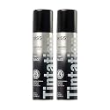 Kiss Gray Hair Concealer - Temporary Tintation Color Spray for Root Touch Up and Hair Dye 2.82 oz. 2 PACK (Black)