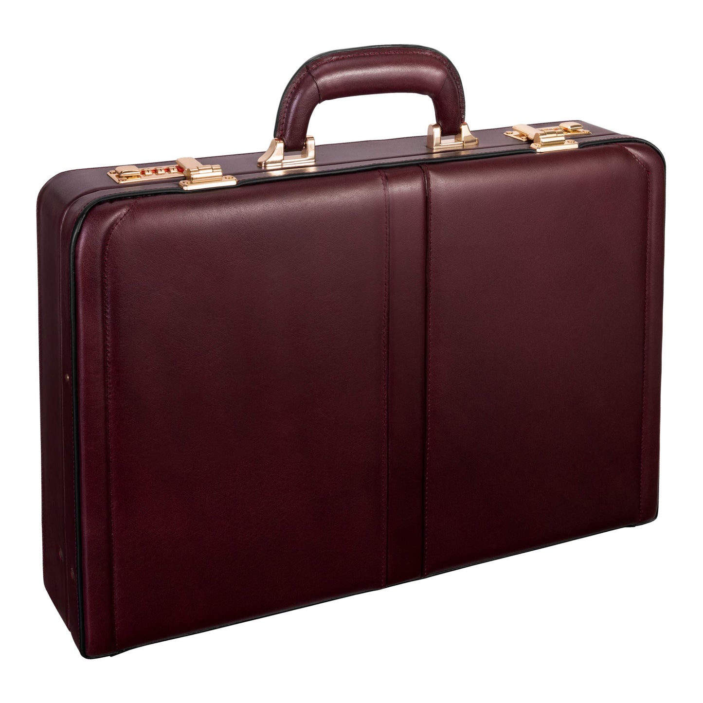 McKleinUSA Reagan,Leather 3.5" Laptop/Computer & Tablet Business Briefcase Attaché Bag Case, Men Women Laptop Briefcase, Laptop Compartment bag
