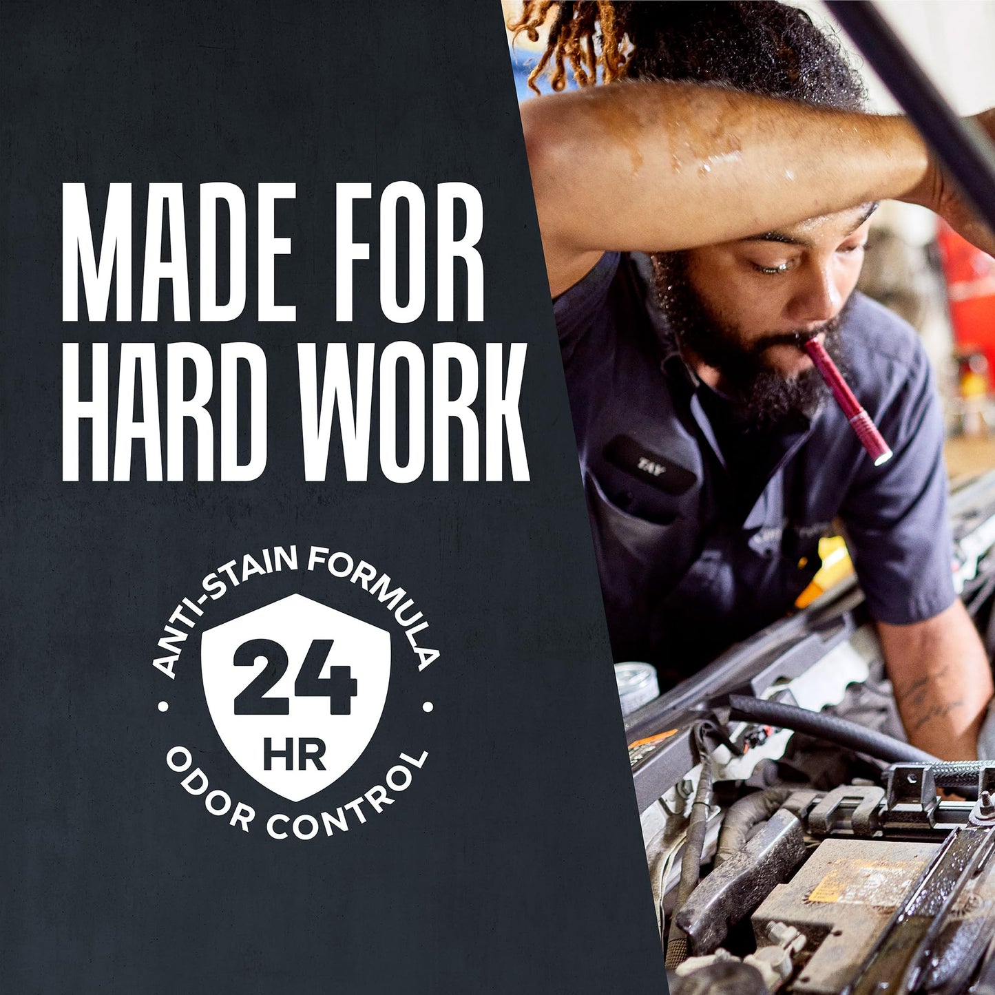 Right Guard Sport Original Scent Deodorant Spray - Aluminum Free Protection Spray Deodorant For Men, Blocks Sweat, 24-Hour Odor Protection