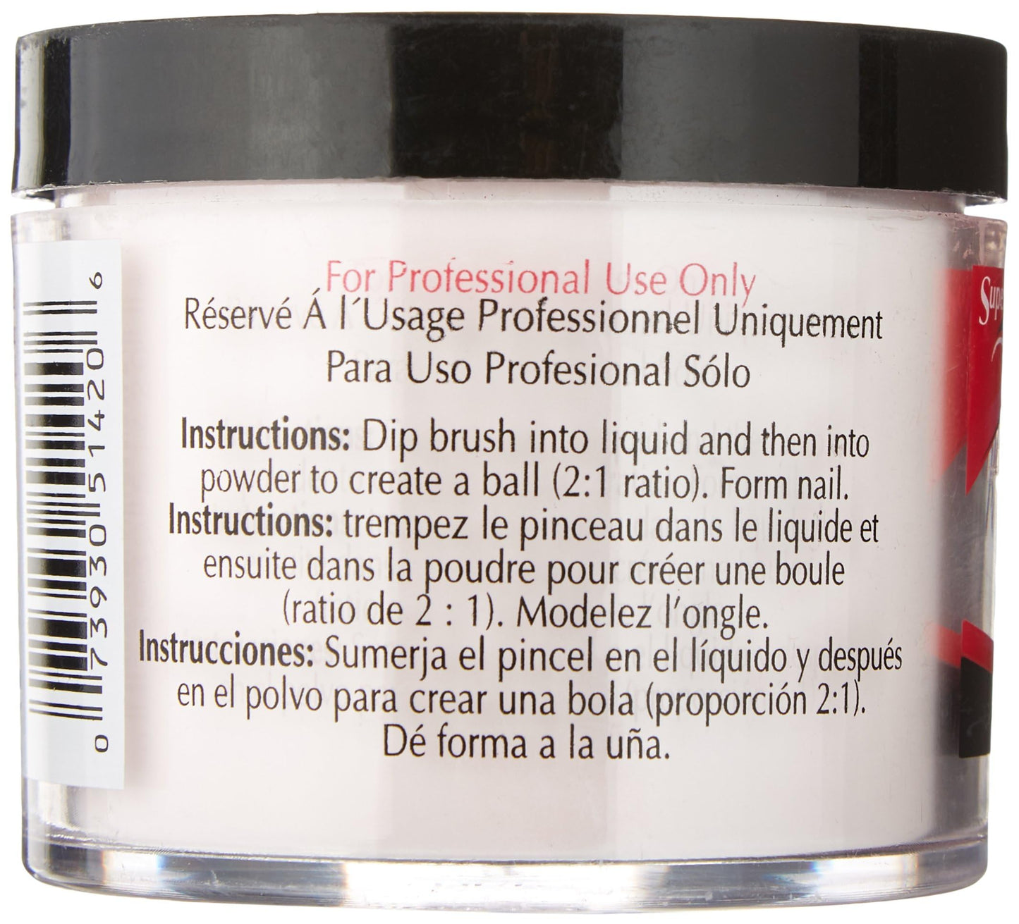 Supernail Nail Powder, Pink, 4 Ounce Beauty & Personal Care SuperNail