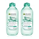 Garnier Micellar Water with Hyaluronic Acid, Facial Cleanser & Makeup Remover, Hydrating and Plumping, For All Skin Types, Vegan, Cruelty Free, 13.5