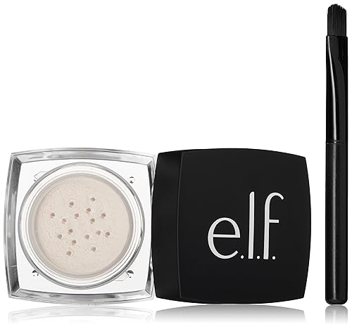High Definition Undereye Concealer Setting Loose Powder for Your Face, Sheer, Brush Included, .04 Ounces