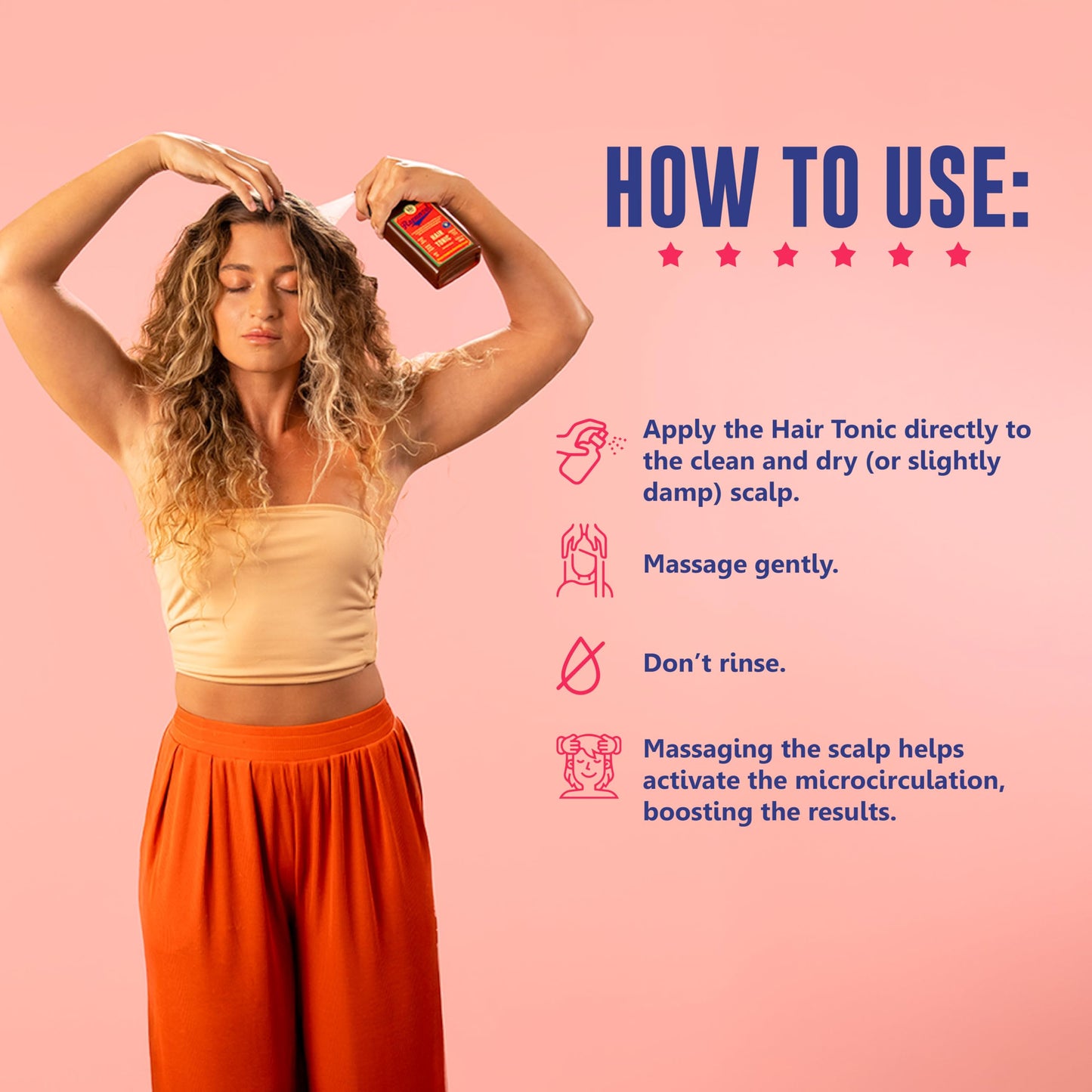 Lola From Rio - Rapunzel Hair Tonic Spray for Women - Hair Strengthening Treatment - Thickening Spray for Fine Hair - Supports Fuller Beauty and Personal Care Lola