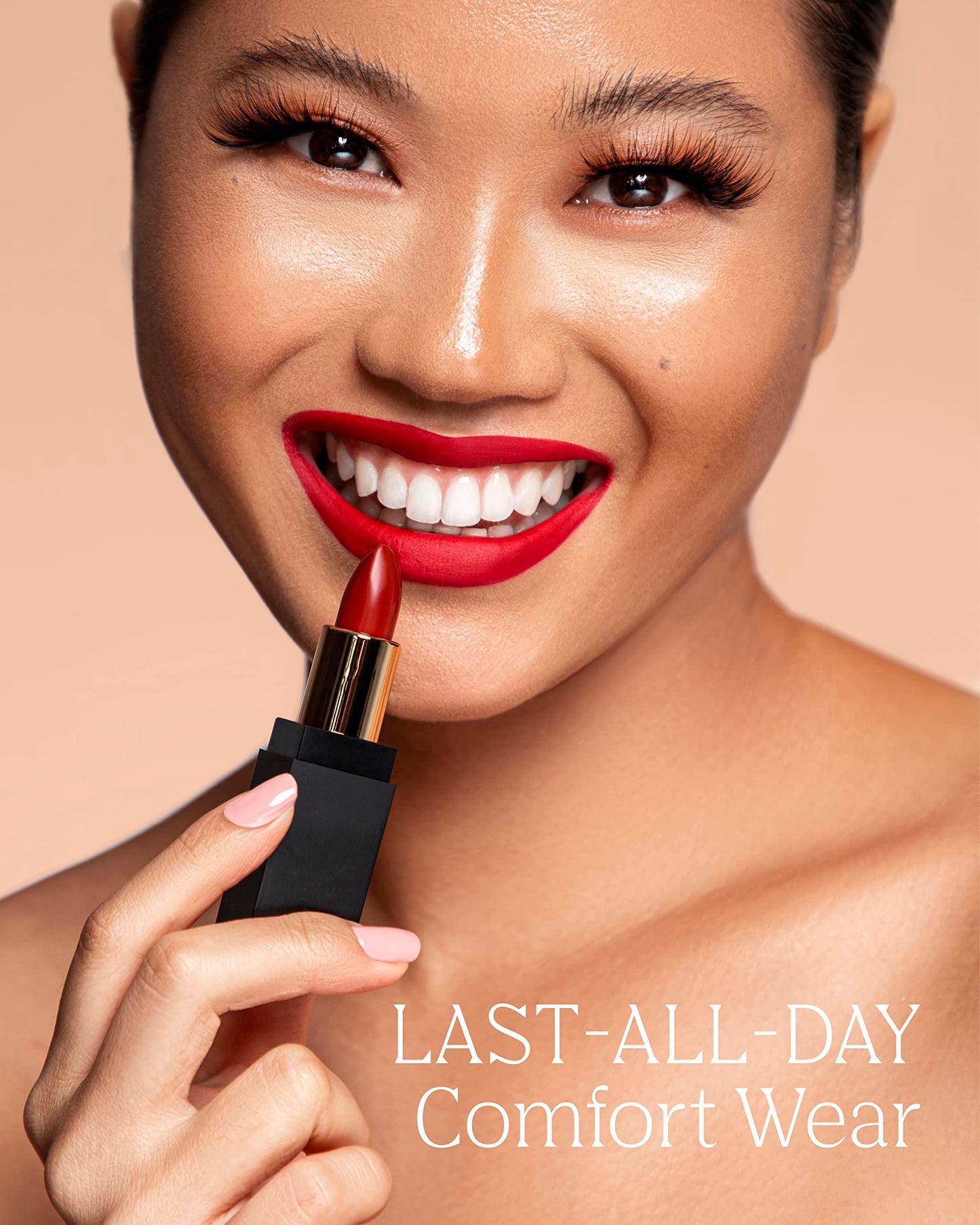 PDL Cosmetics by Patricia De León | High Powered Lipstick (Lady Love) | Intensely Colored Nude Pink Matte Finish Lipsticks | Long Lasting Hydrating