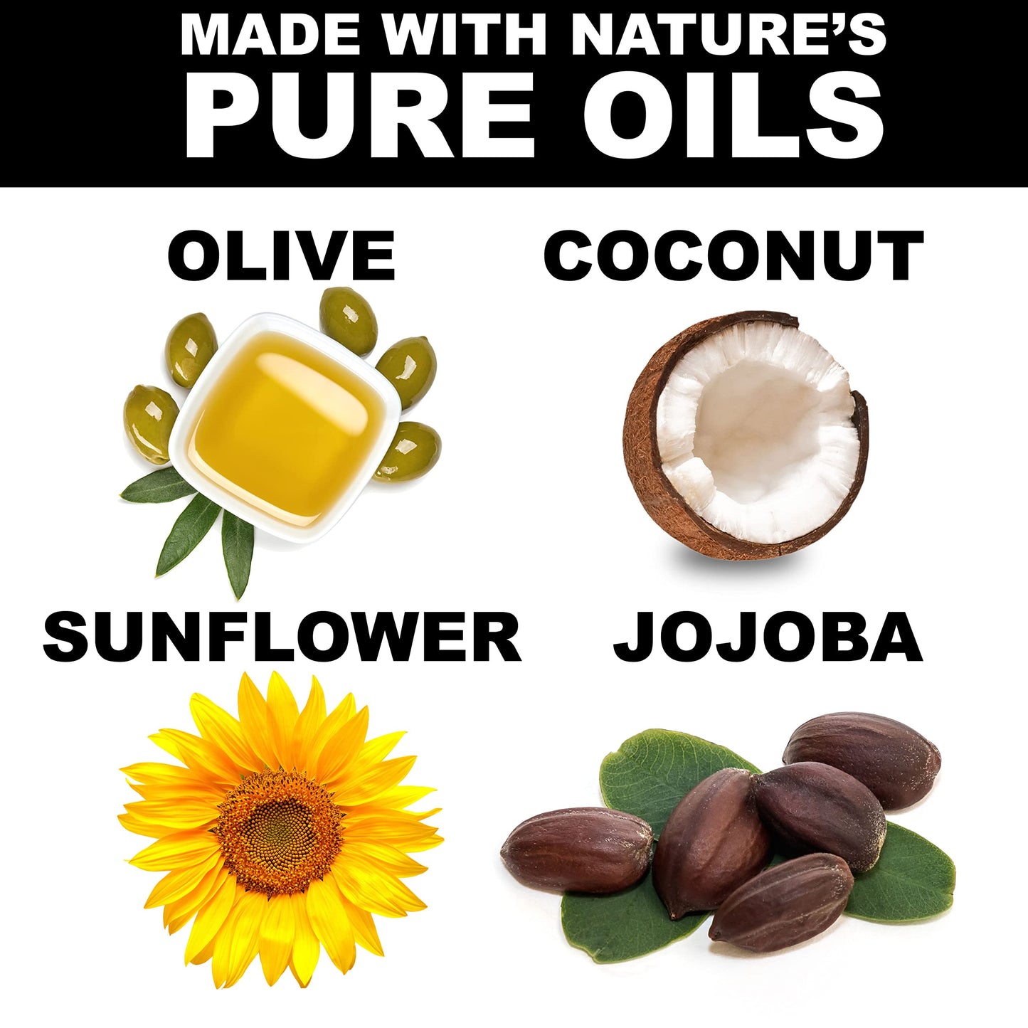 Beessential Beekeeper Made Natural Castile Soap, 32 fl oz | No Palm Oil, 8 Ingredients, Pure Olive, Coconut, & Sunflower Oils, GMO Free, For Sensitive