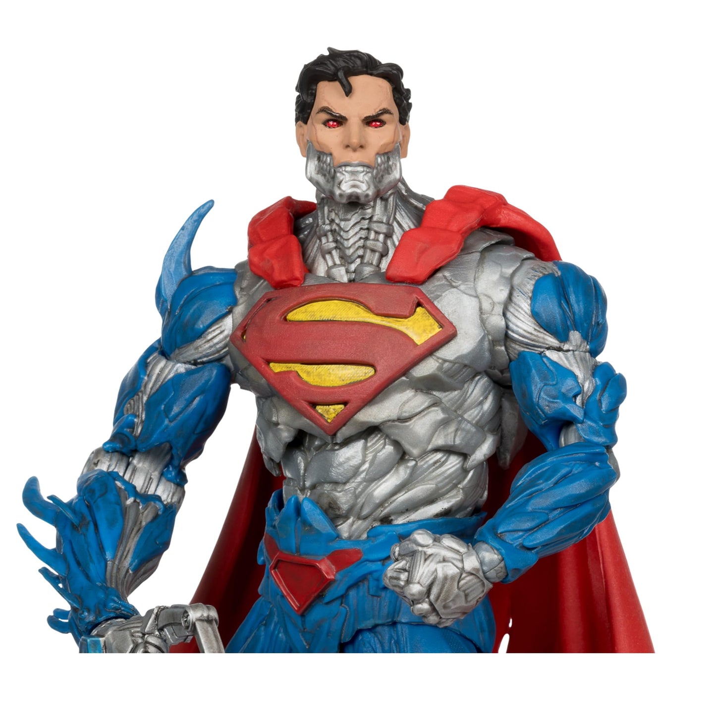 McFarlane Toys - DC Multiverse Cyborg Superman (New 52) 7in Action Figure Multicolor