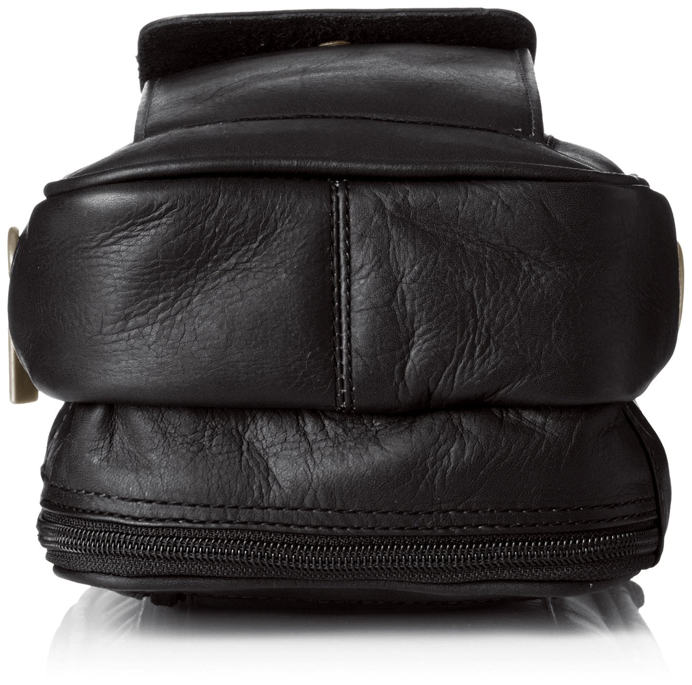 David King & Co. Male Bag with Organizer Inside, Black, One Size