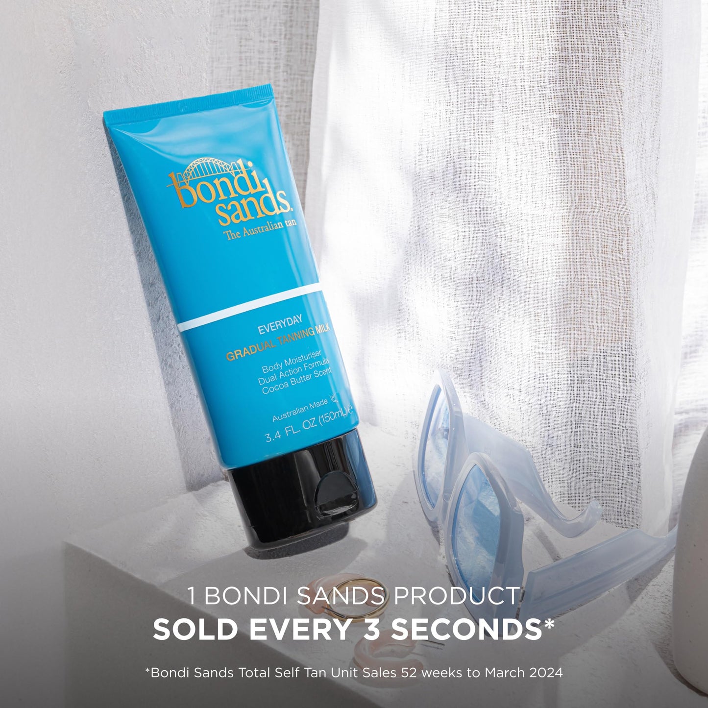 Bondi Sands Everyday Gradual Tanning Milk, 3.4 Fl Oz Beauty and Personal Care Bondi Sands
