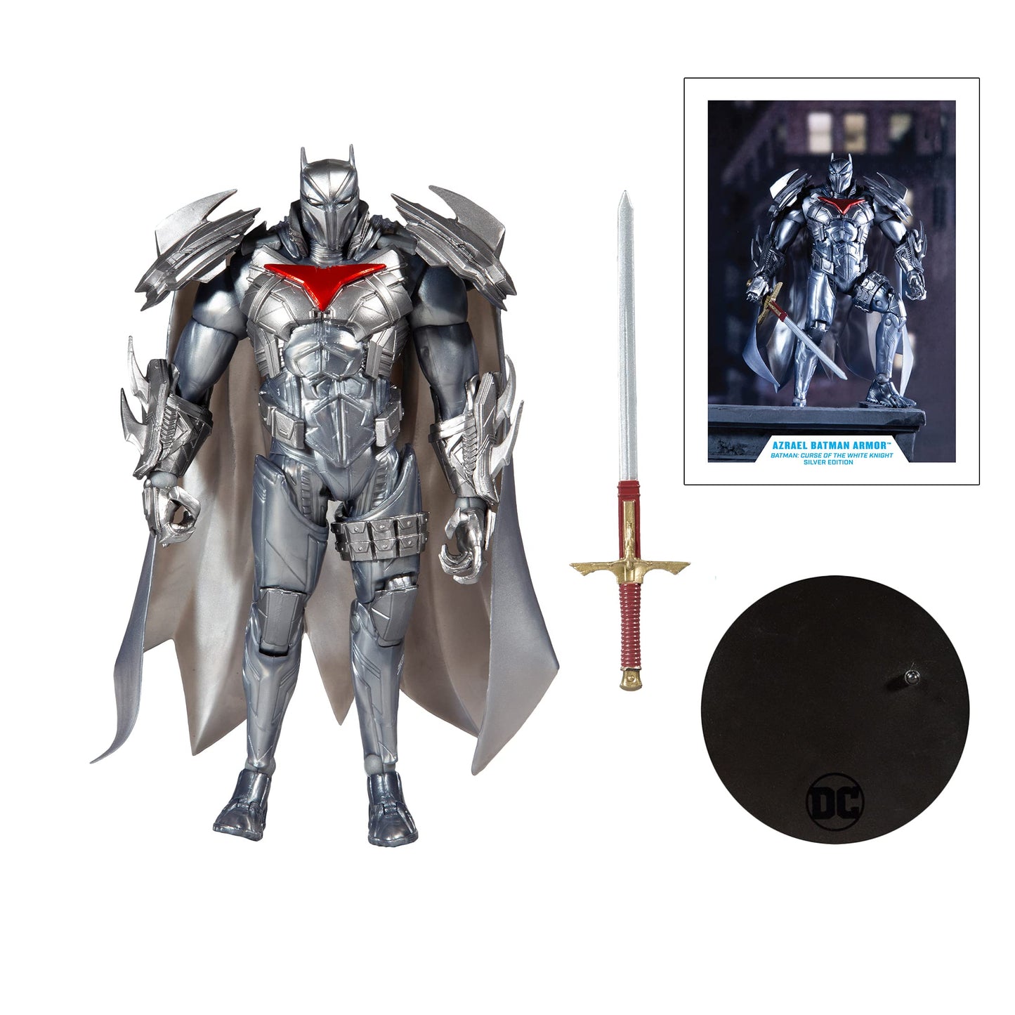 McFarlane Toys - DC Multiverse 7IN - Azrael Batman Armor (Gold Label)