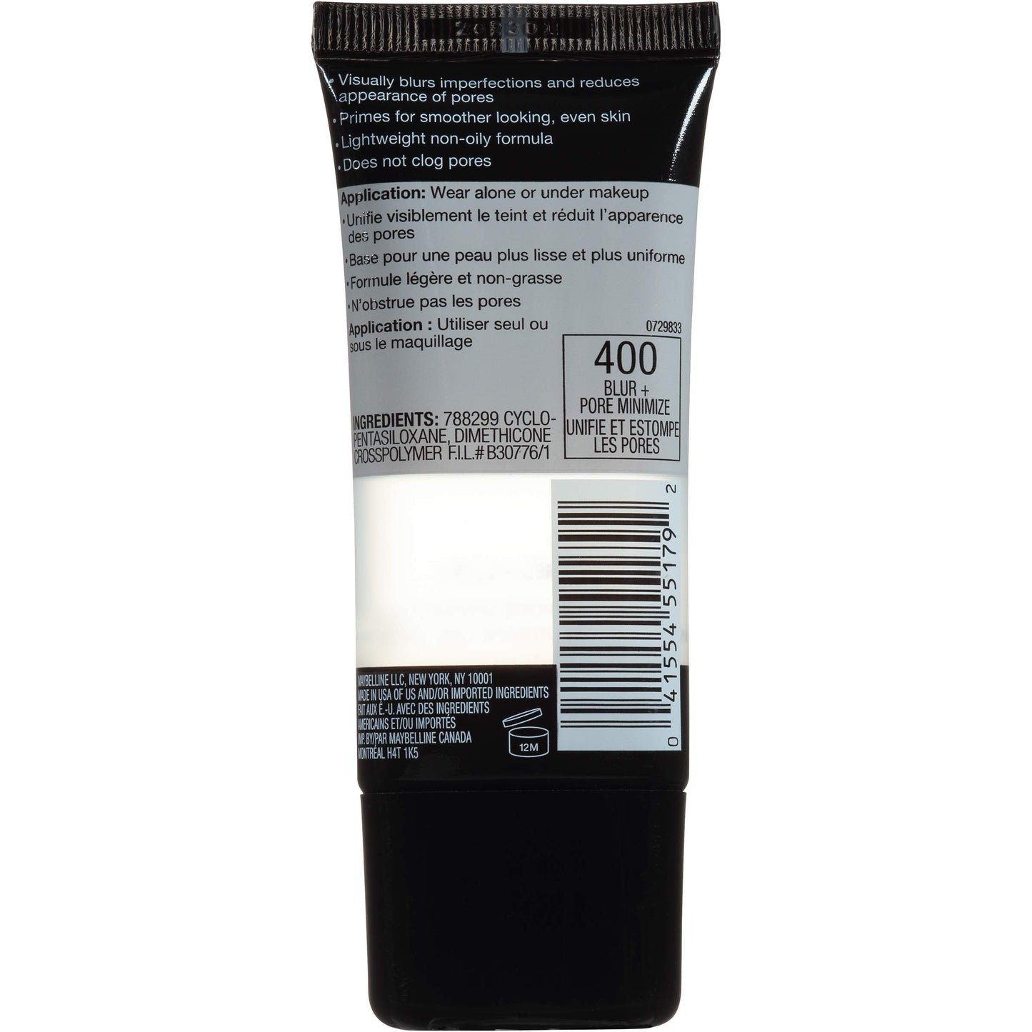 Maybelline New York Facestudio Master Prime Primer Makeup, Blur + Pore Minimize, 1 fl. oz. Beauty and Personal Care MAYBELLINE