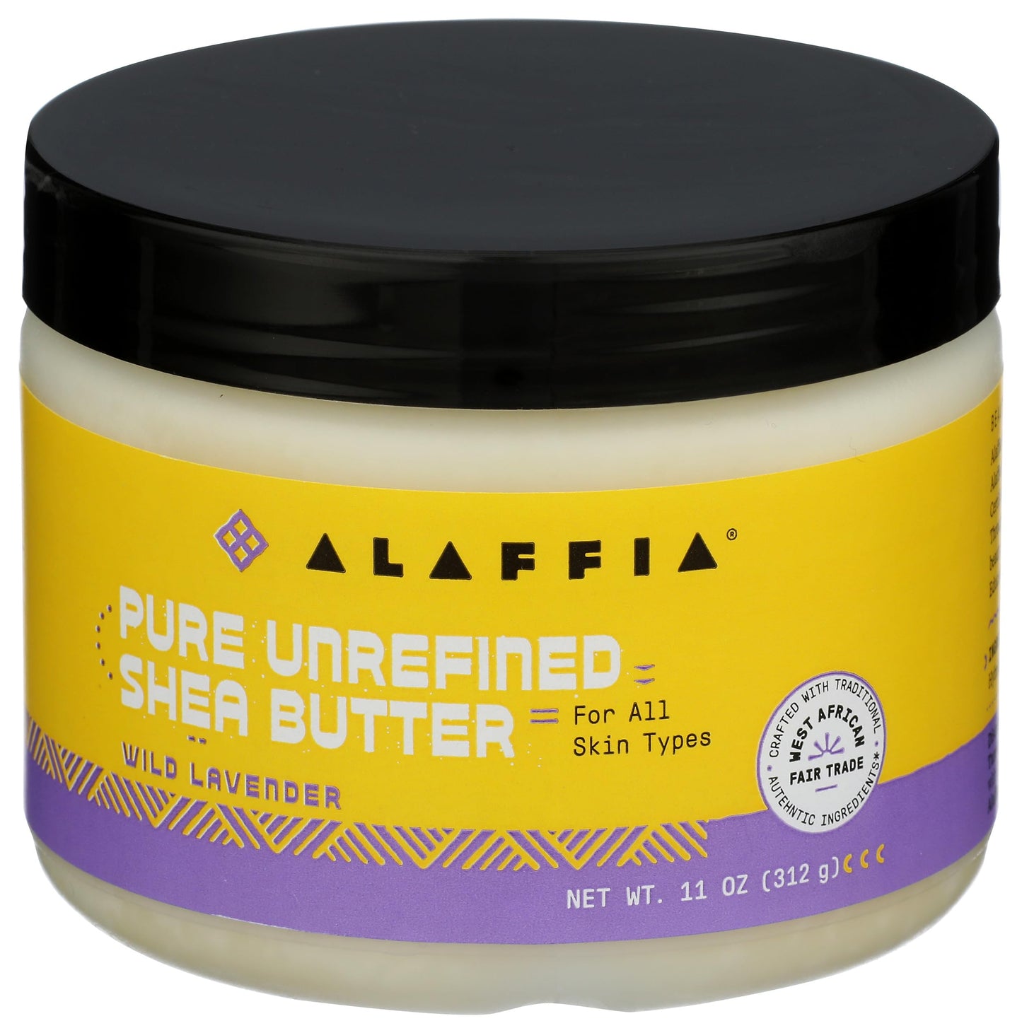 Alaffia Butter Shea Wild Lavendr, 11 oz