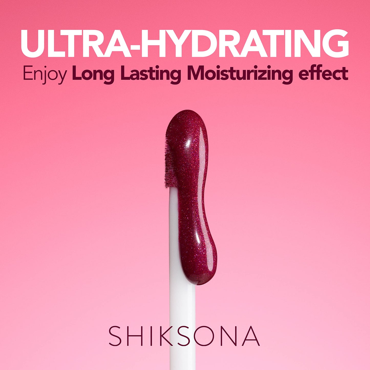ShikSona High Shine Lip Gloss | Hydrating, Vegan, High Pigment, Non-Sticky Lipgloss in a Timeless, Universal Color | Gorgeous Go-Getter (Bold Pink) Beauty & Personal Care ShikSona