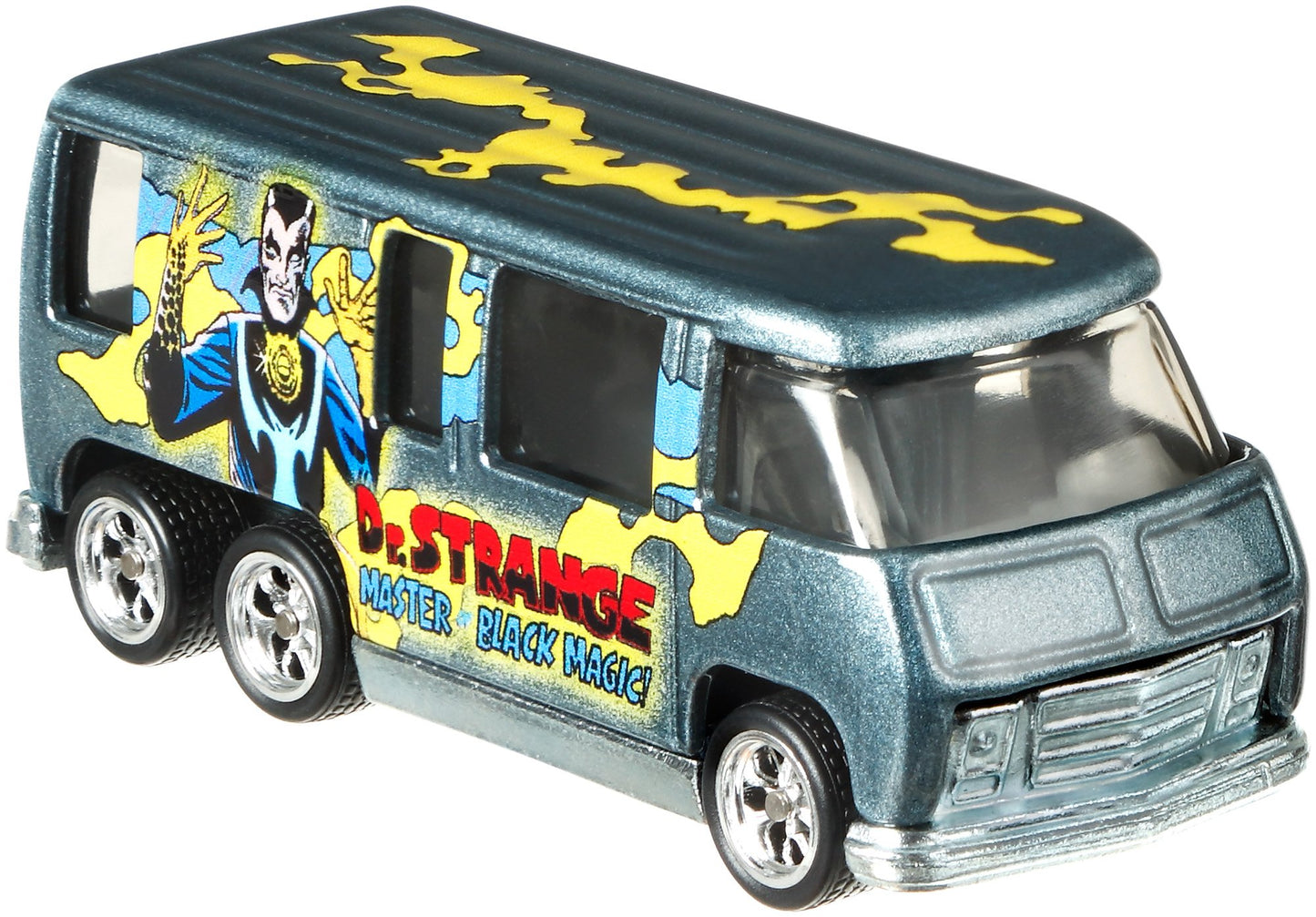 Hot Wheels GMC Motorhome (Doctor Strange) 1:64 Scale Die-Cast Vehicle with Real Rider Tires