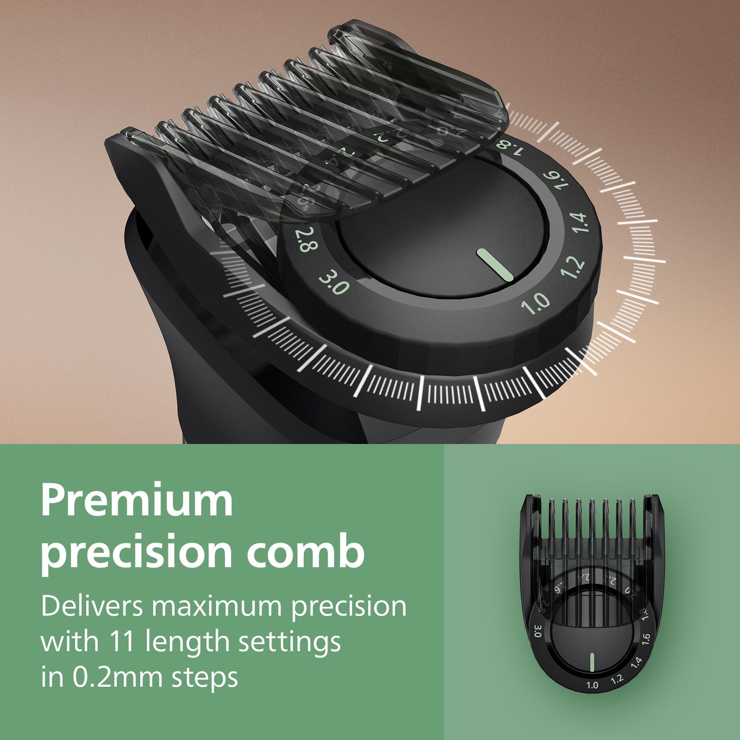Norelco Philips All-in-One 9000 Series 23-Piece Trimmer - Electric Shaver and Clipper for Face, Beard, Head & Body, Self-Sharpening Full Metal Blades Beauty and Personal Care Norelco