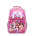 Ruz - Princess Large School backpack with Padded Back and Adjustable Straps, Pink, A28239