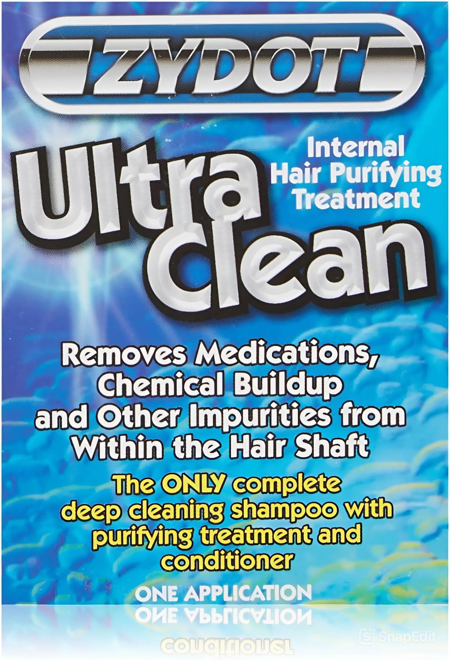 Zydot Ultra Clean Detox Shampoo Kit – Fast Hair Follicle Cleansing, Toxin Removal & Deep Detox for Clear, Healthy Hair