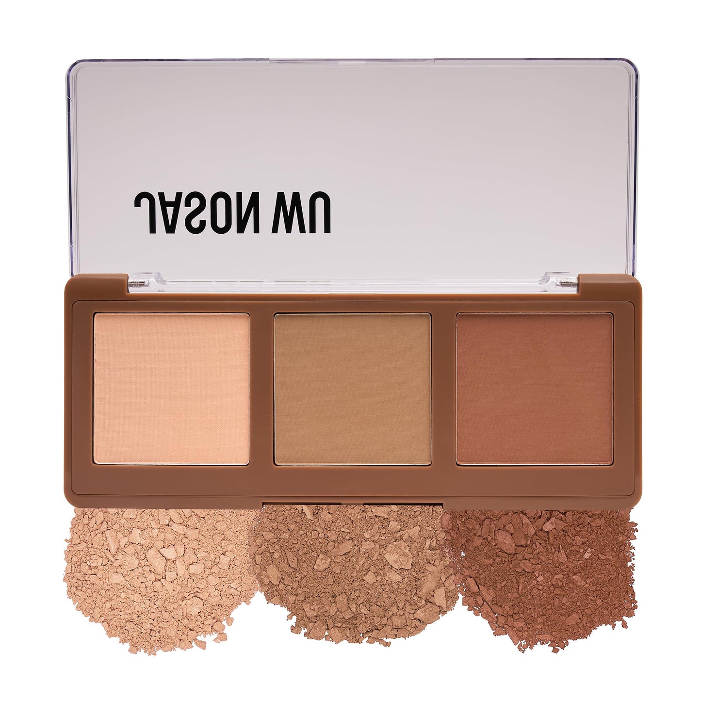 Jason Wu Beauty Sunlight Bronzer Trio - Vegan & Cruelty-Free - 3-Pan Warm Bronzer Palette - Matte Finish for Sun-Kissed Glow - Natural Contour