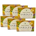 Yardley London Moisturizing Bar Lemon Verbena With Shea Butter 4.0 oz (Pack of 6)