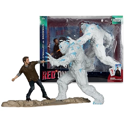 McFarlane Toys - Red One Jack O'Malley vs Snowman 6in Posed Figure 2pk