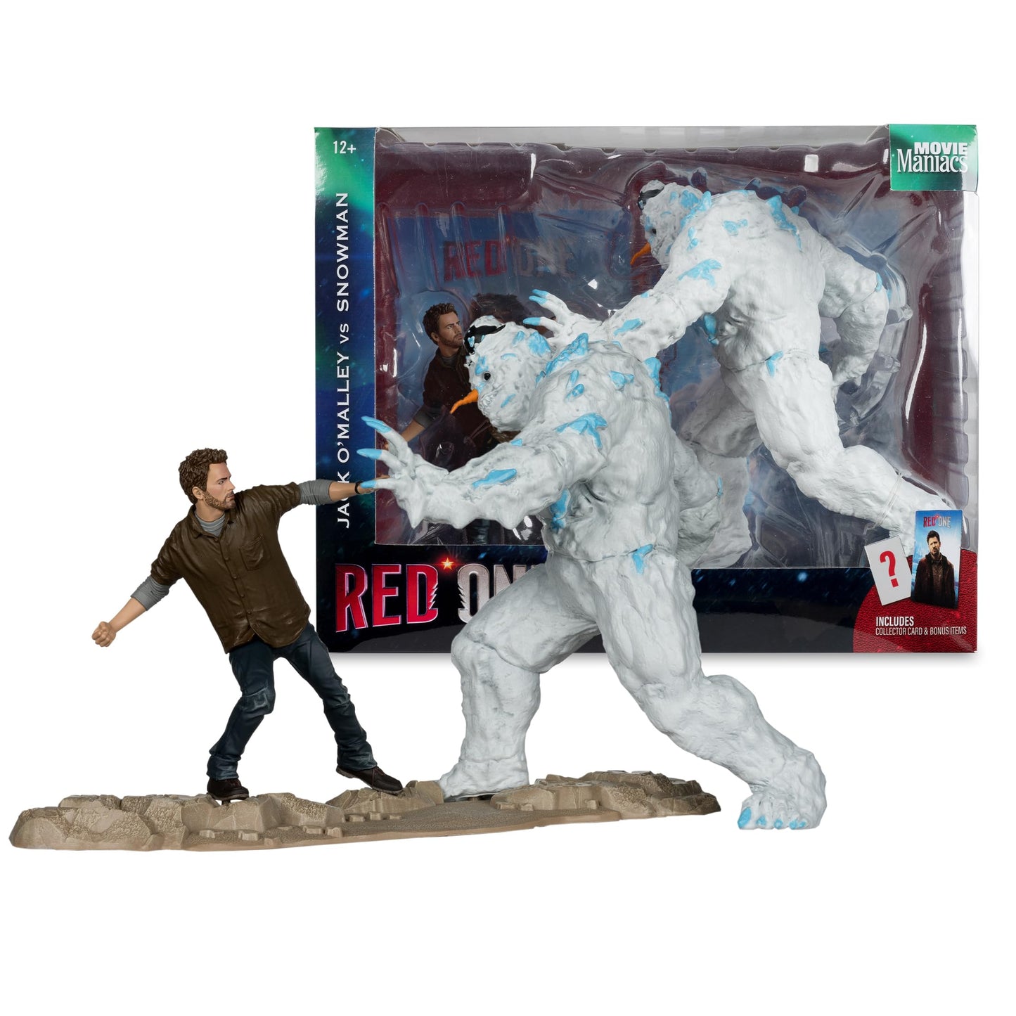 McFarlane Toys - Red One Jack O'Malley vs Snowman 6in Posed Figure 2pk