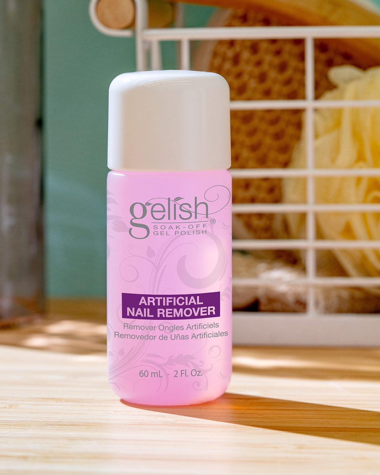 Gelish Artificial Nail Remover - Soak-Off Polish Remover for Fast, Gentle, Prevents Drying, and Maintains Healthy Nails. Ideal for Professional