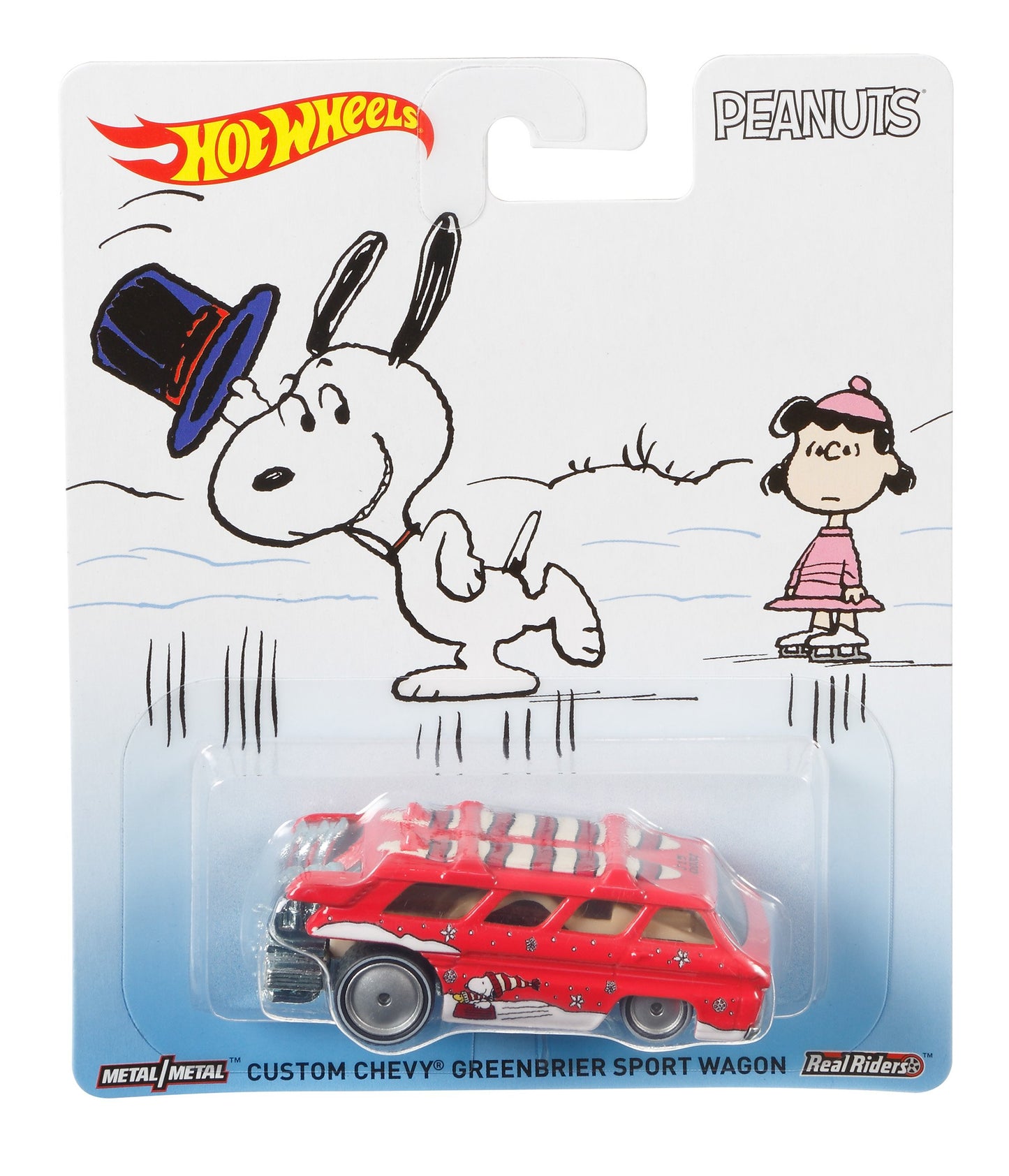 Hot Wheels Peanuts Custom Chevy Greenbrier Sport Wagon
