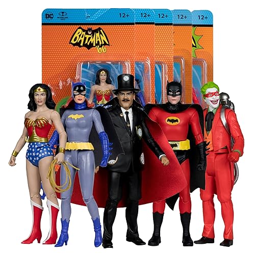 McFarlane Toys - DC Retro 6 Pack (Batman 66' Comic) 6in Action Figure