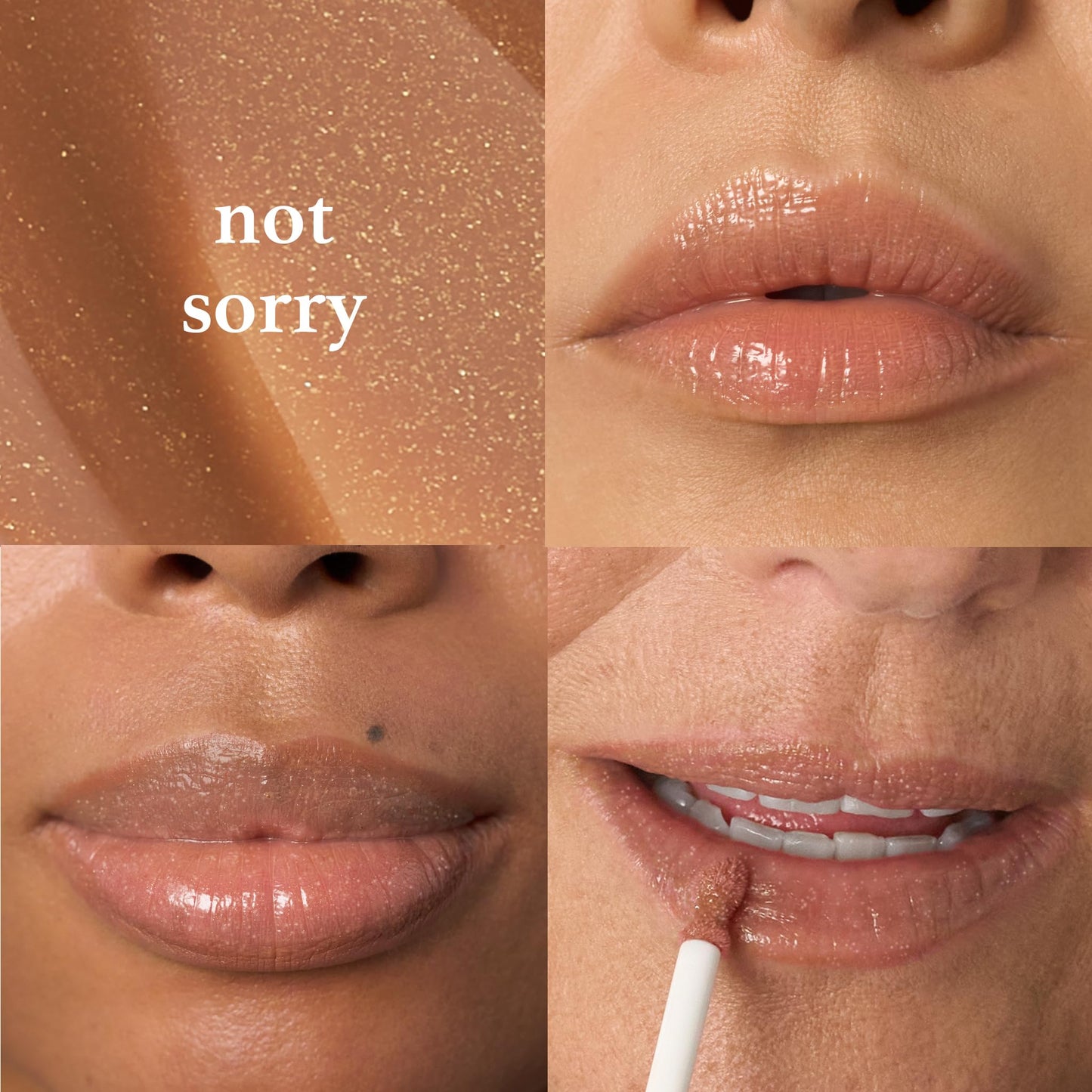 Julep So Plush Plumping Lip Gloss - High-Shine, Non-Sticky Lip Color - Vitamin E for Soothing & Repair - Cruelty-Free, Moisturizing Gloss - Not Sorry