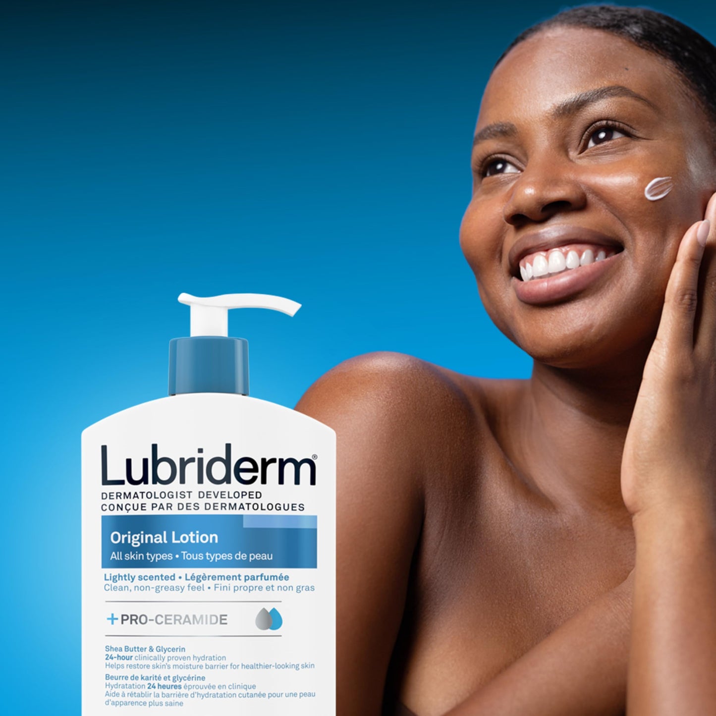 Lubriderm Daily Moisture Lotion, Lightly Scented 16 Fluid Ounces