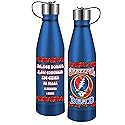 ICUP Grateful Dead Steal Your Face One Band 17 oz Stainless Steel Pin Bottle