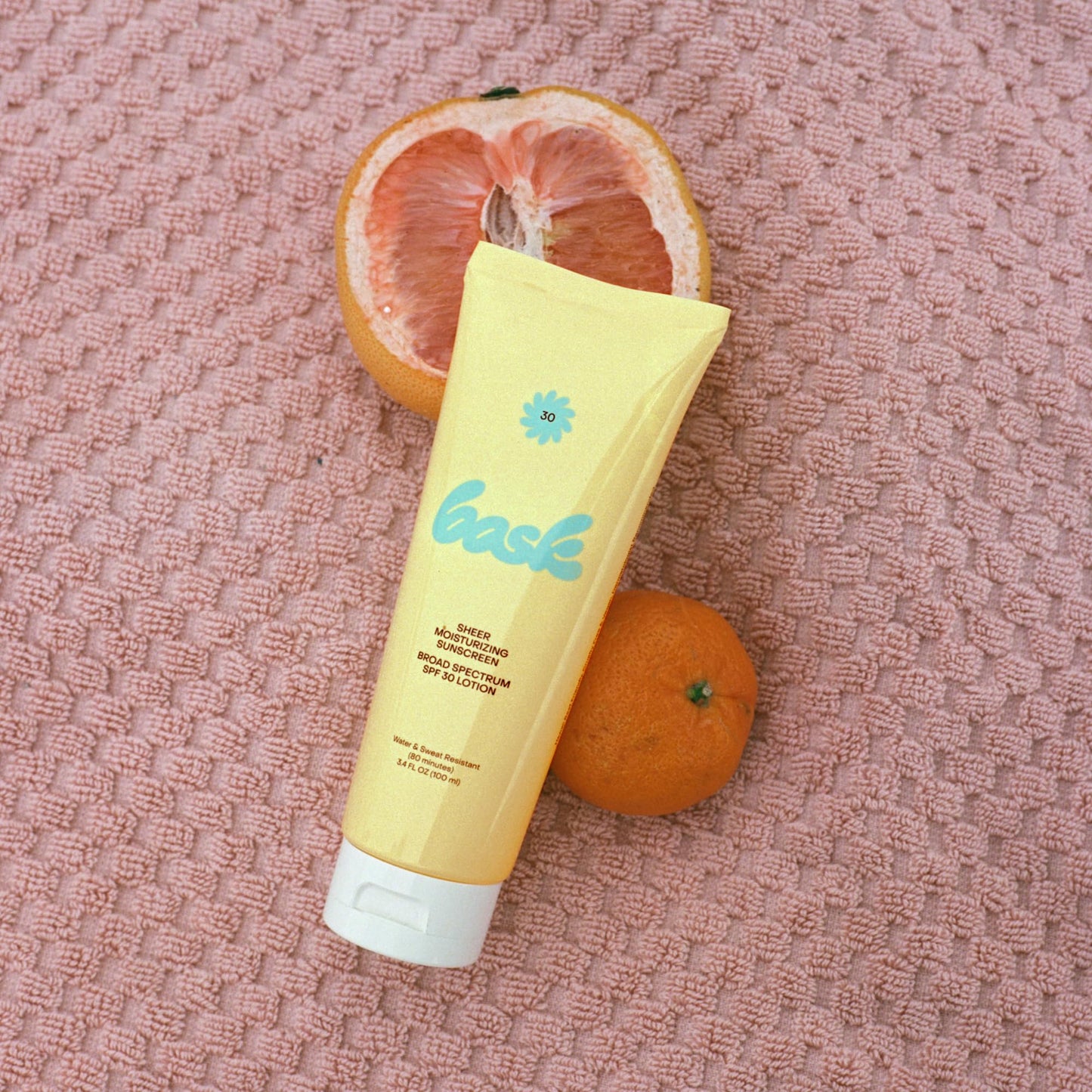 Bask SPF 30 Sheer Moisturizing Sunscreen Lotion - Broad Spectrum UVA/UVB Protection, Dermatologist Recommended, Hydrating, Lightweight & Non-Greasy
