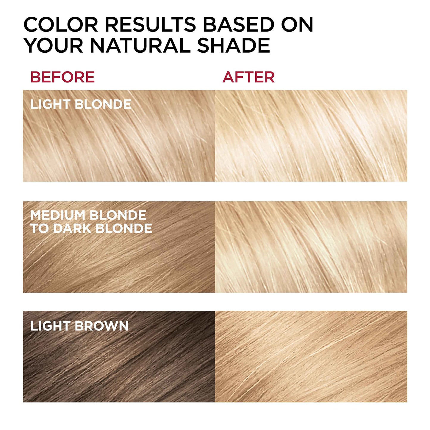 L'Oreal Paris Superior Preference Fade-Defying + Shine Permanent Hair Color, Extra Light Natural Blonde, Pack of 2, Hair Dye