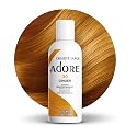 Adore Semi Permanent Hair Color (030 Ginger) | Vegan & Cruelty-Free Orange Hair Dye | No Ammonia, No Peroxide, No Alcohol | 4 Fl Oz