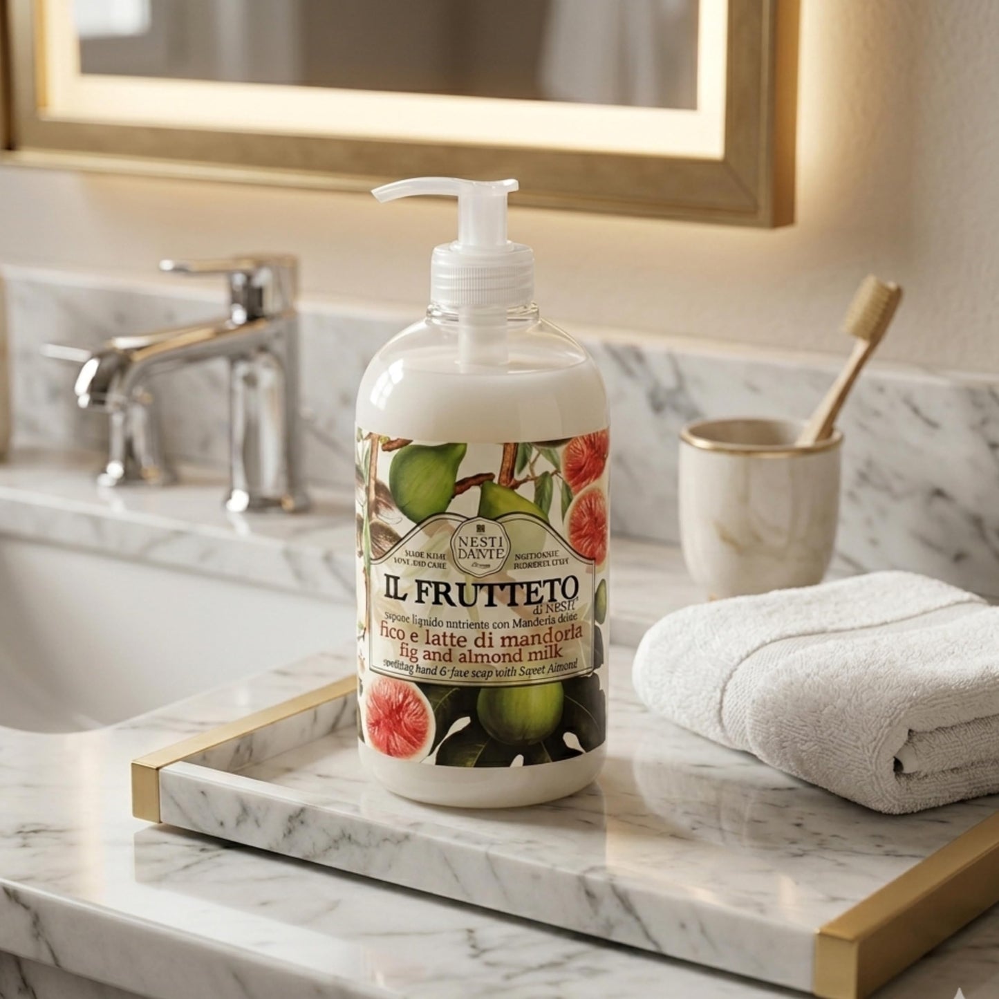 NESTI DANTE Il Frutteto Fig and Almond Milk, Liquid Soap 500 ml