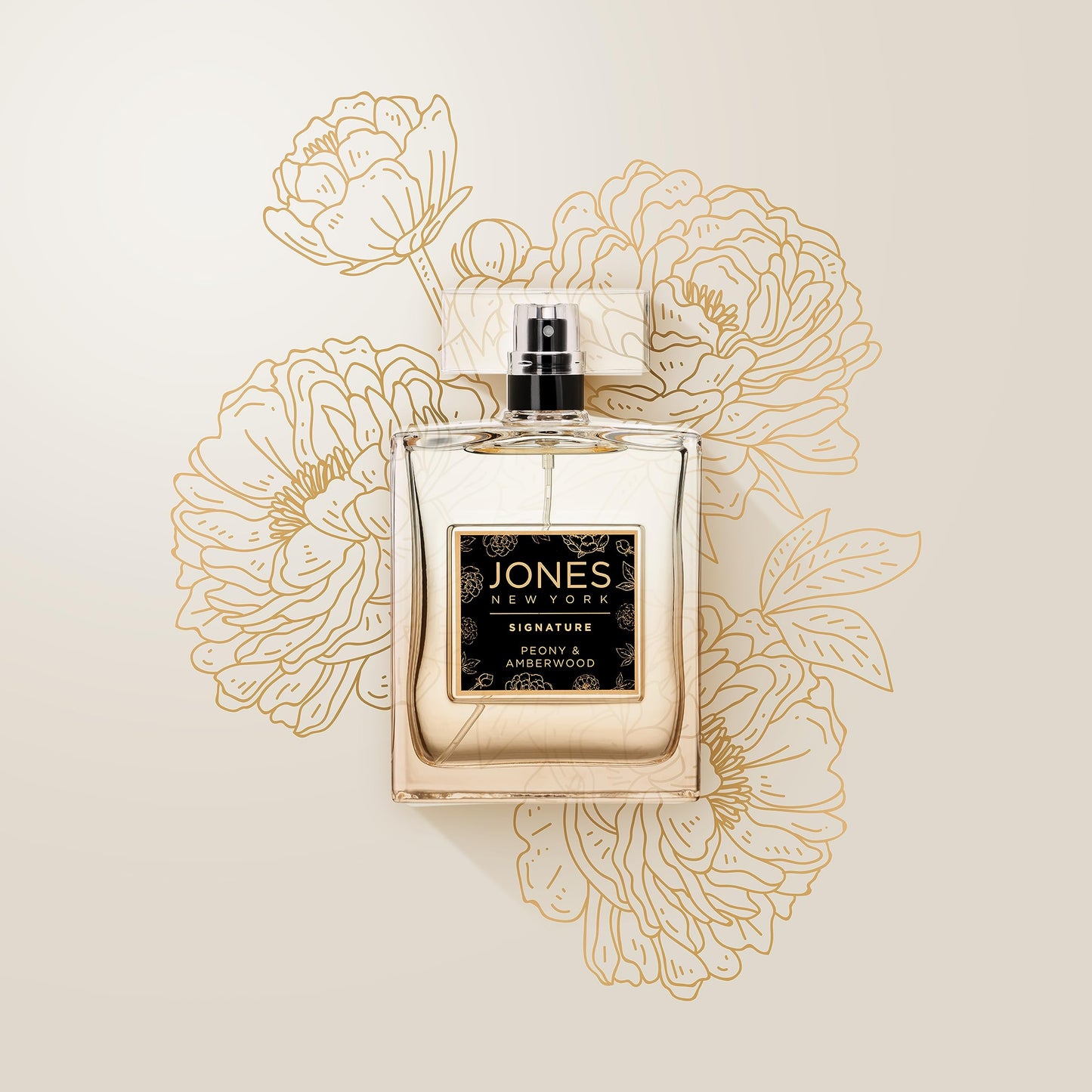 Jones New York Peony & Amberwood Eau de Parfum 3.4 fl oz / 100mL