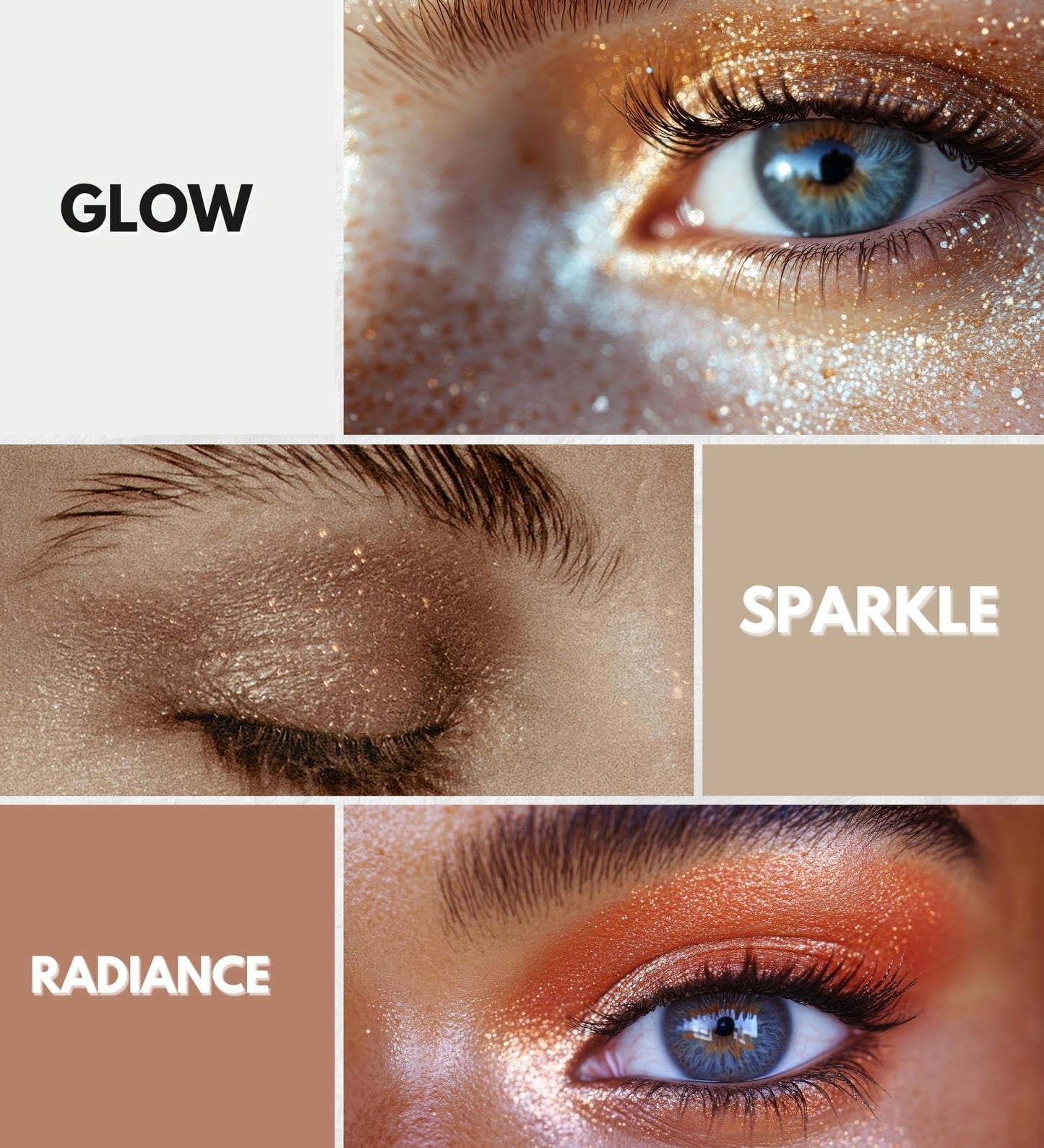 Body Glitter Stick - 2X Secret of Pharaoh GlitterDuo Stick - Sand Goddess Bundle with 2X Sparkling Emerald by EBIN NEW YORK - Dual-Ended Primer