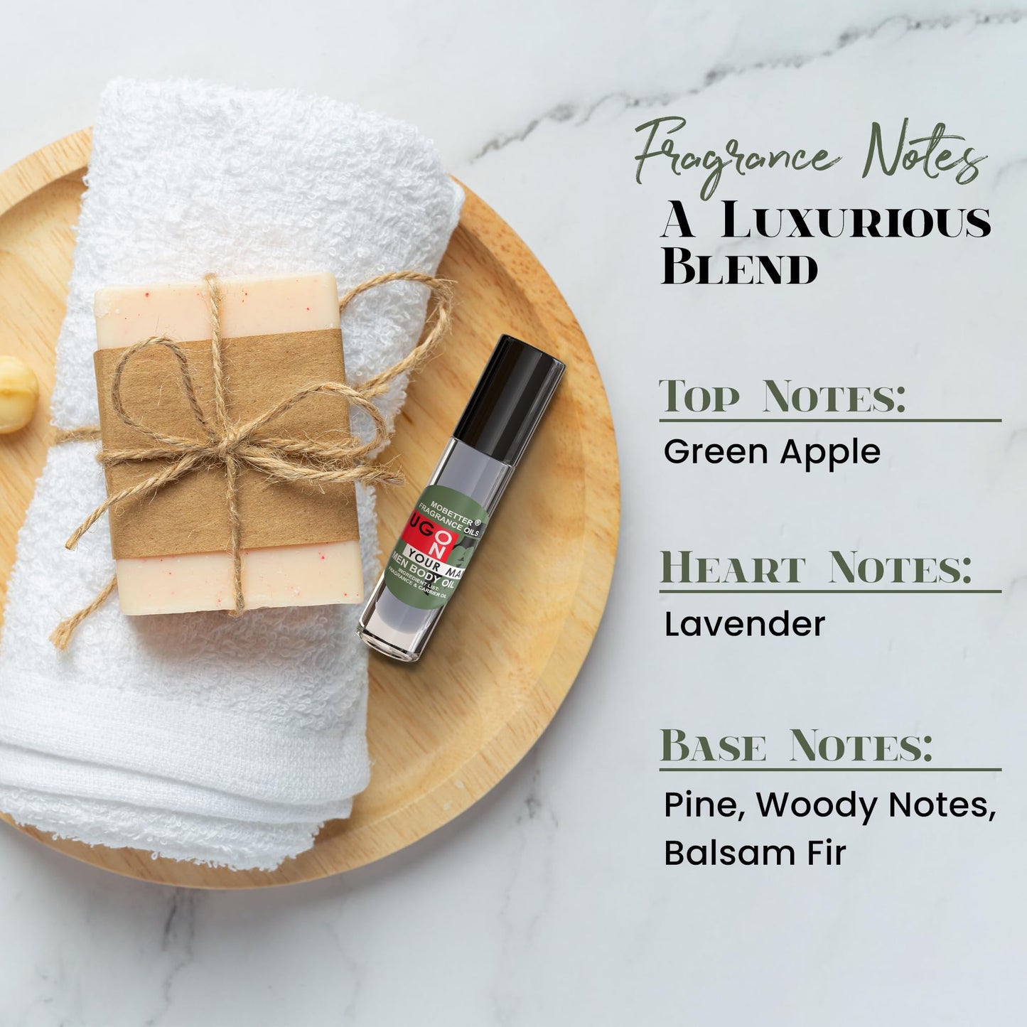 MOBETTER FRAGRANCE OILS Hug On Your Man Men Perfume Body Oil