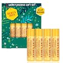 Burt's Bees Lip Balm Gift Set, Beeswax Bounty Classic, Perfect Lip Balms for Holiday Gift Baskets, 4-Pack, 0.15 oz.
