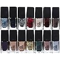 e.l.f. 14 Piece Nail Polish Cube, Jewel Tones, 2.8 Fluid Ounce