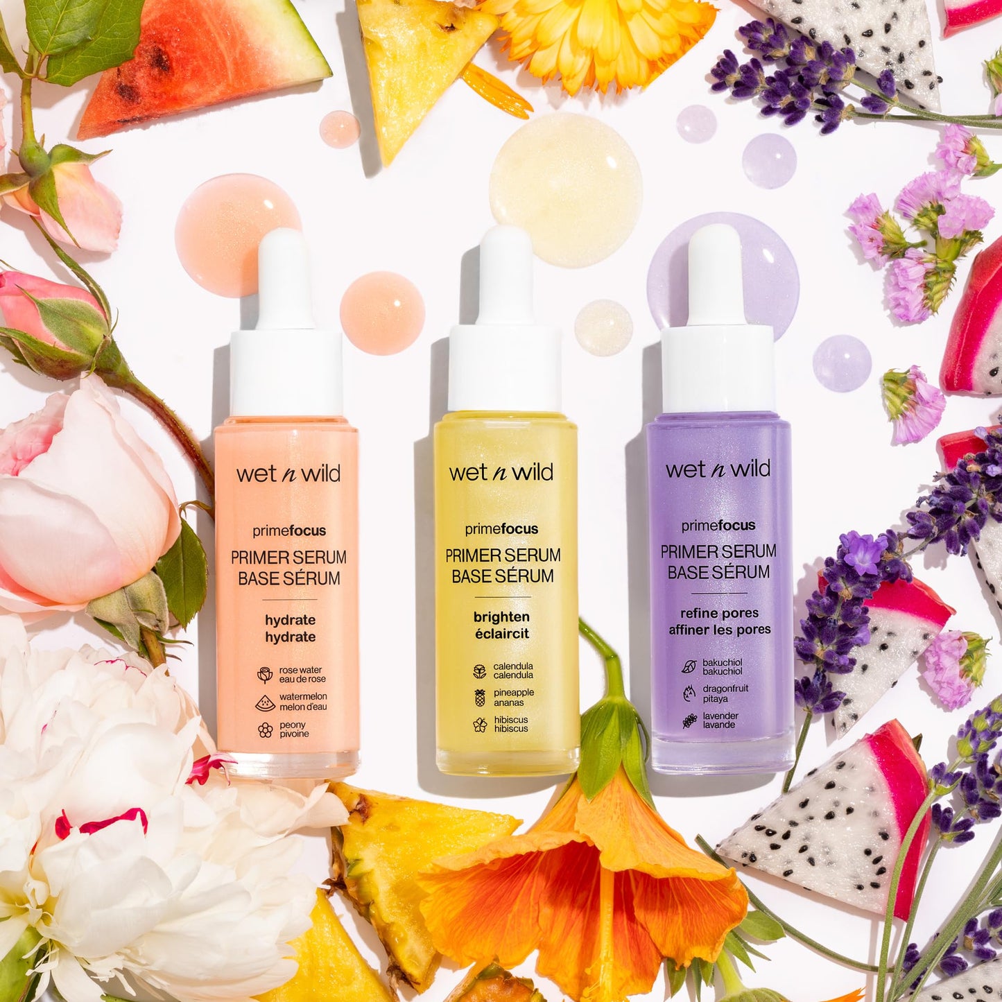 wet n wild Prime Focus Pore Minimizing Facial Serum Primer Makeup Extending, Improves Skin Texture, Hydrating & Exfoliating Retinol Alternative