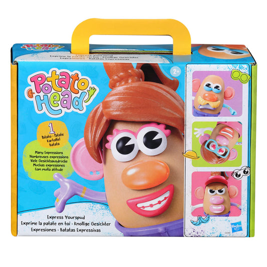 Potato Head Express Yourspud Playset – 1 Body & 32 Accessories, Creative Toy for Toddlers & Kids Ages 2+ (Amazon Exclusive)